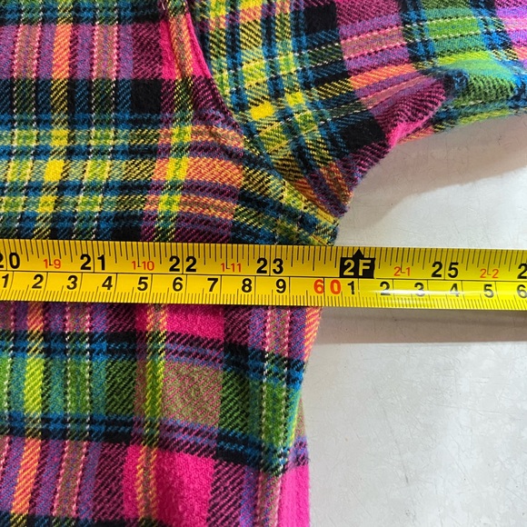 Ralph Lauren Large Long Sleeve Plaid Flannel Button-Up Shirt - Picture 8 of 10